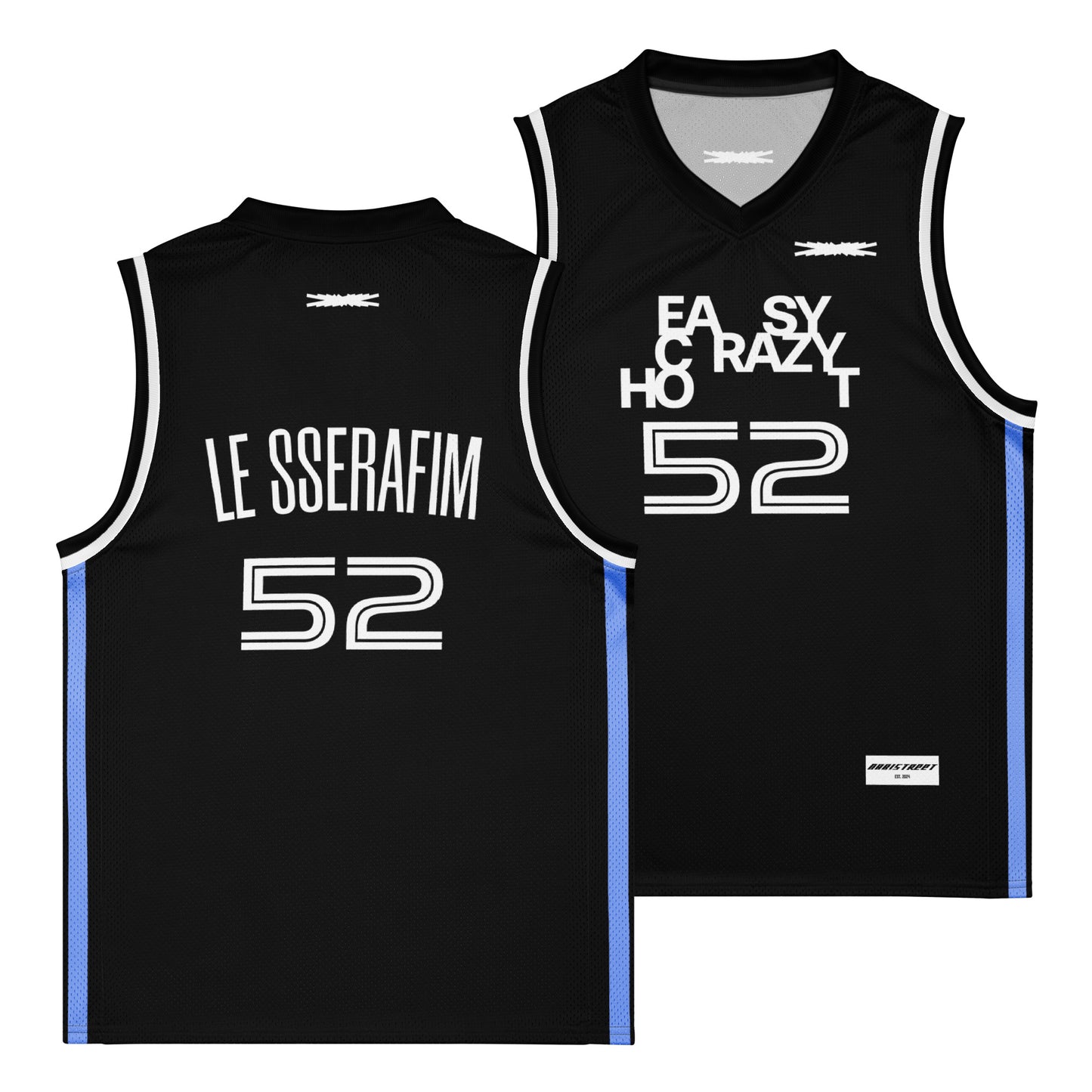 (New) LE SSERAFIM - Basketball Jersey v2