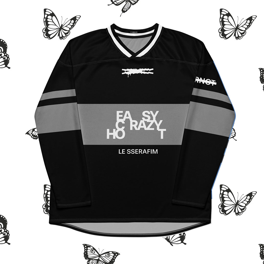 (New) LE SSERAFIM - Hockey Jersey Hot