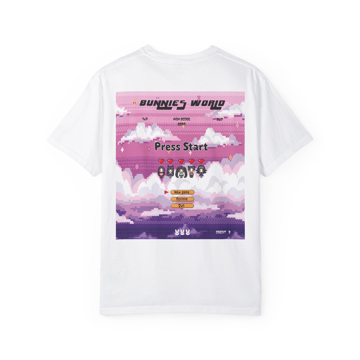 NWJNS Retro Video Game Tee - Bunnies World