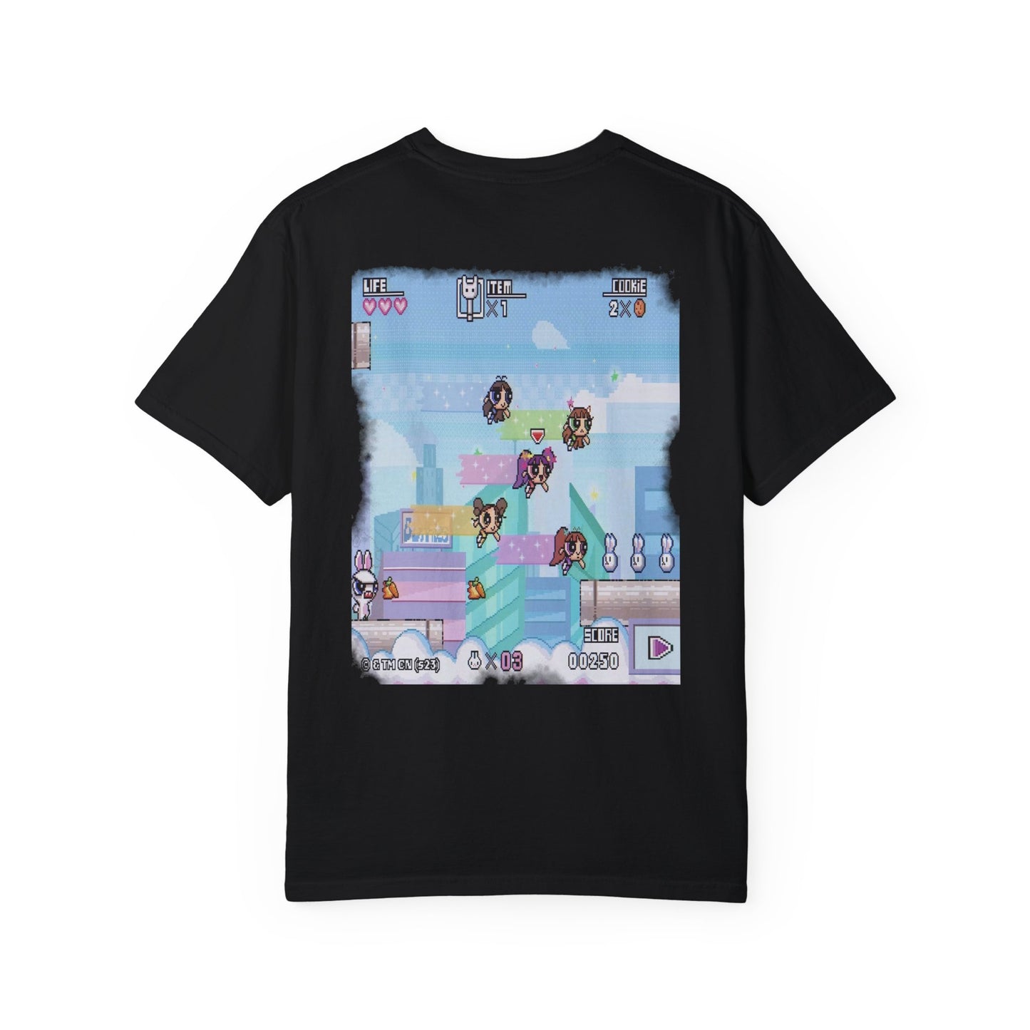 NWJNS x Power Puff Girls Distressed Tee