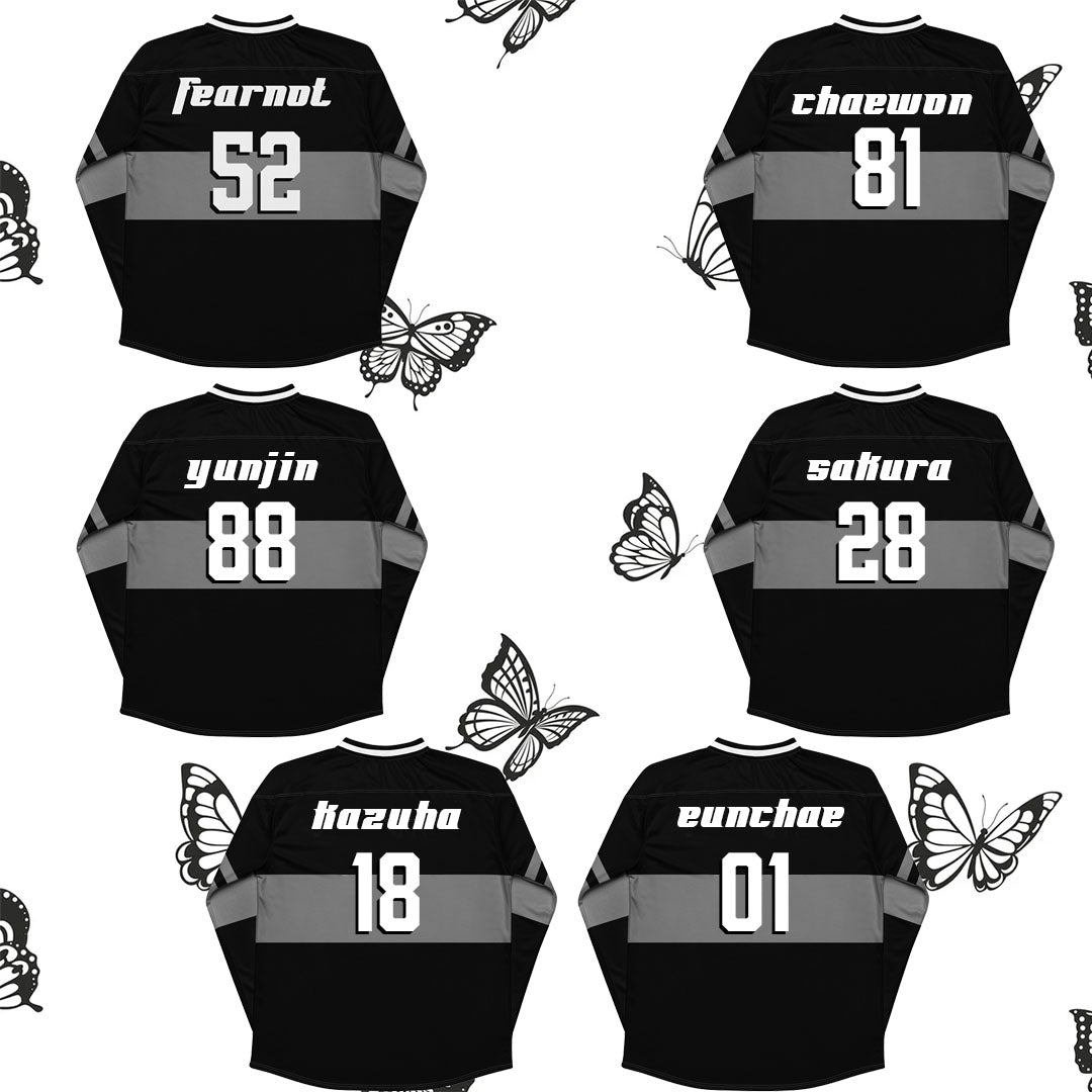 (New) LE SSERAFIM - Hockey Jersey Hot