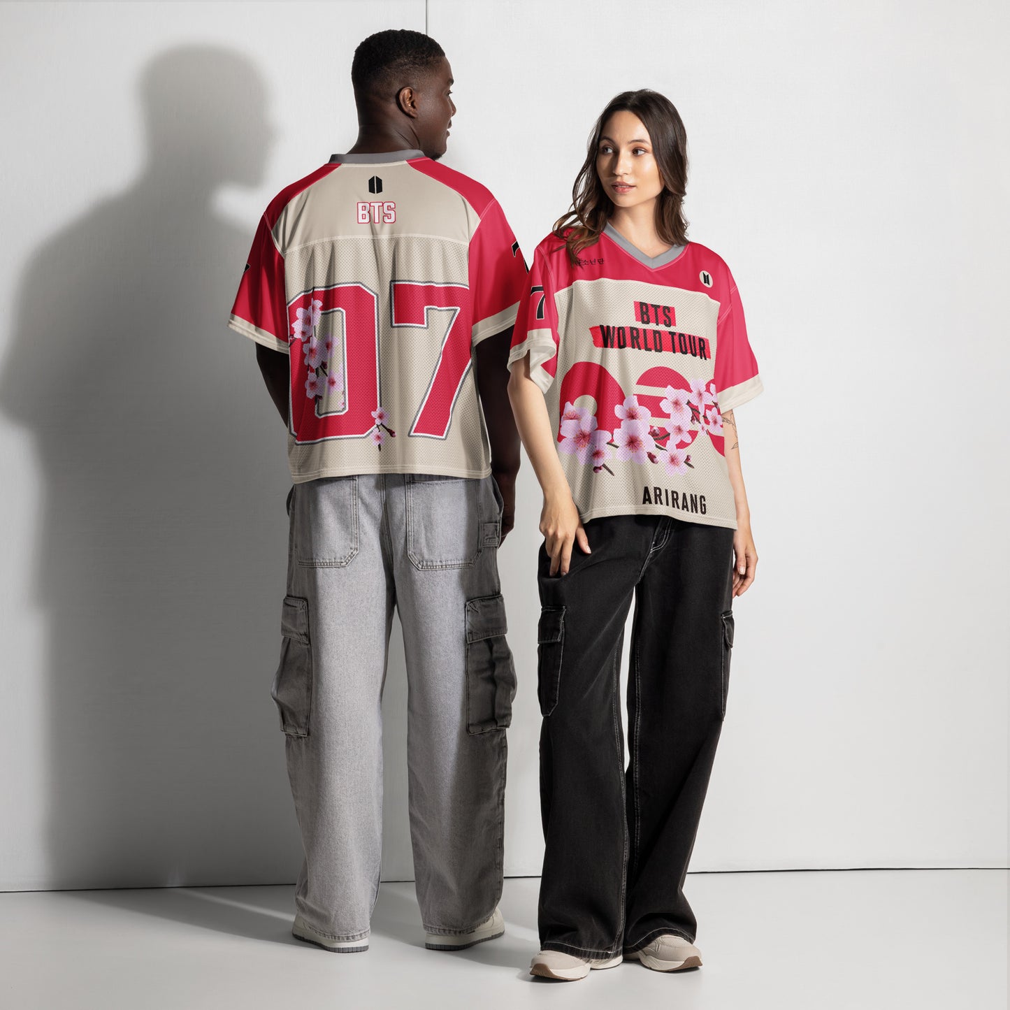 (NEW) BTS - Football Jersey (Home Kit)