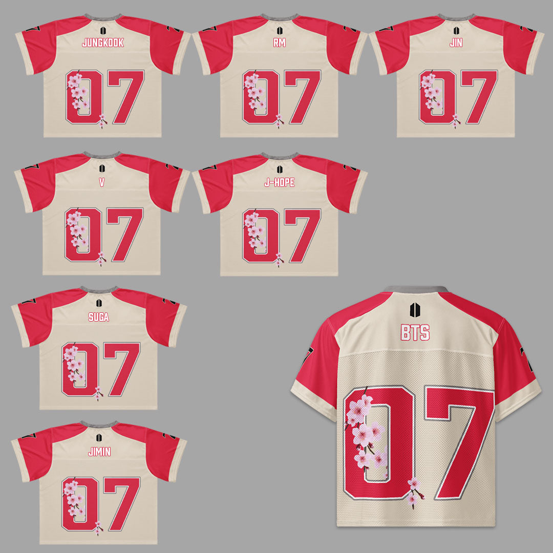 (NEW) BTS - Football Jersey (Home Kit)
