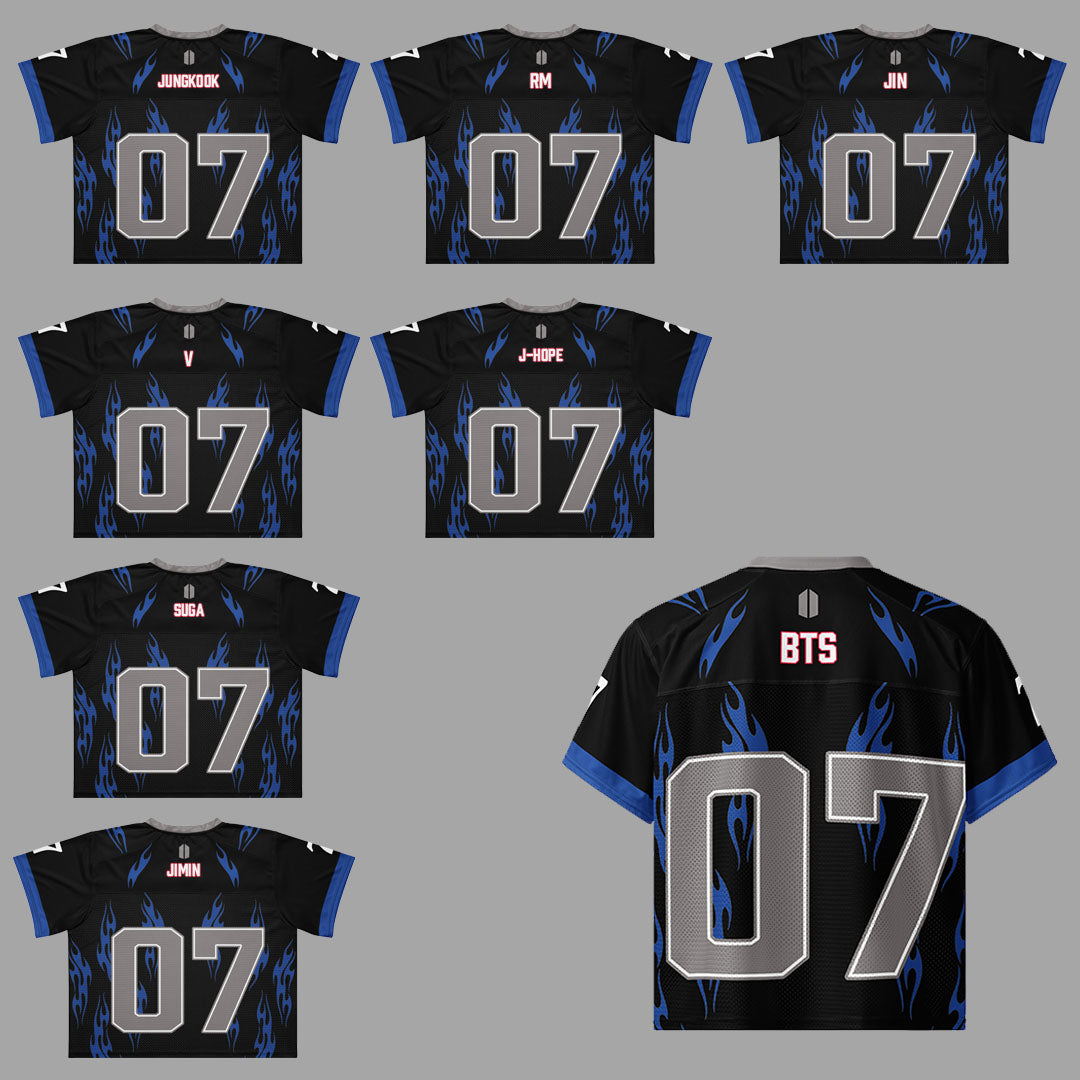 (NEW) BTS - Football Jersey (Away Kit)