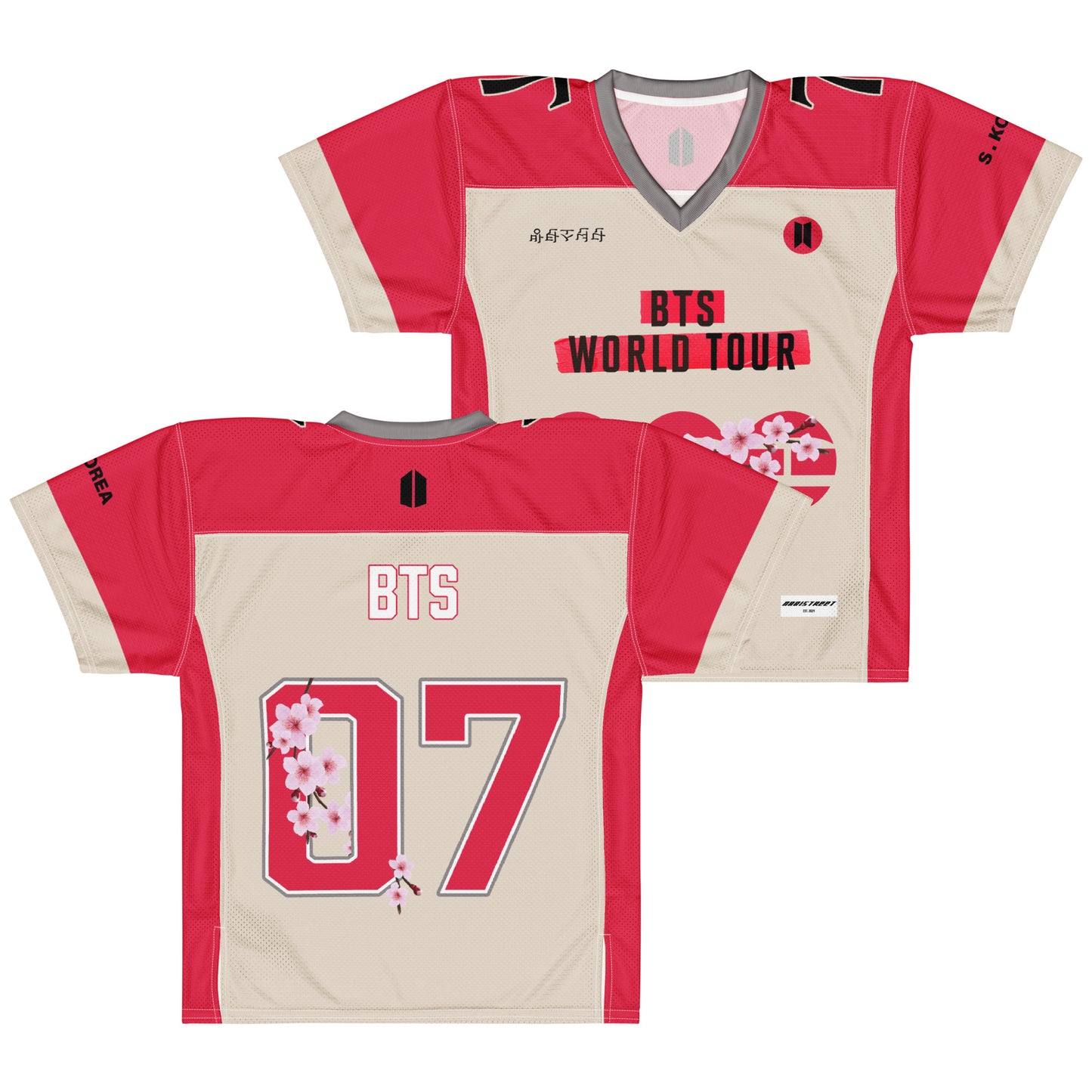 (NEW) BTS - Football Jersey (Home Kit)