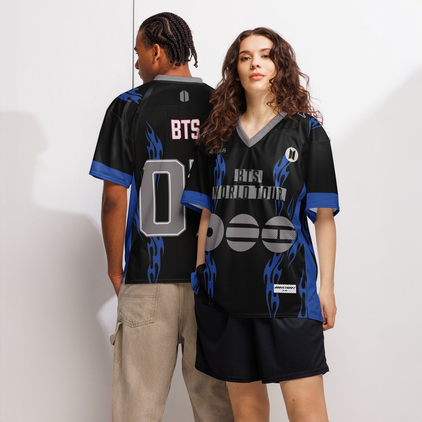 (NEW) BTS - Football Jersey (Away Kit)